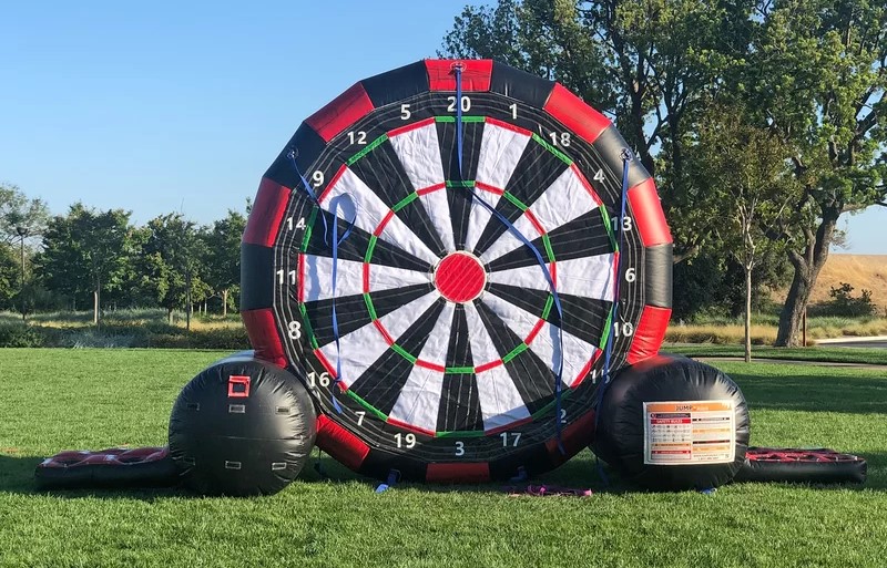 Giant Soccer Darts Game Inflatable for rent Winnipeg Manitoba