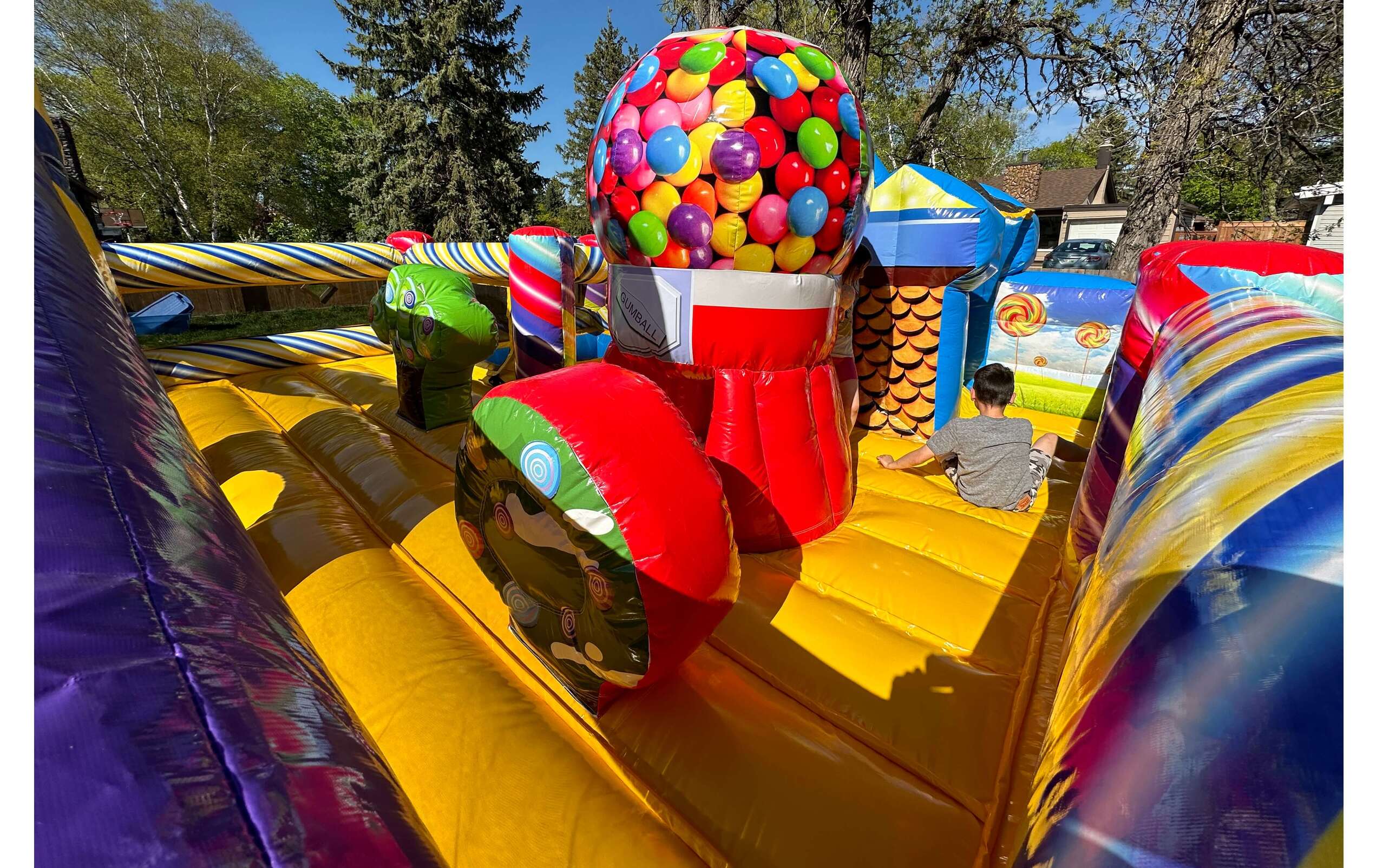 Candyland Park Bounce House Party rentals Winnipeg Manitoba