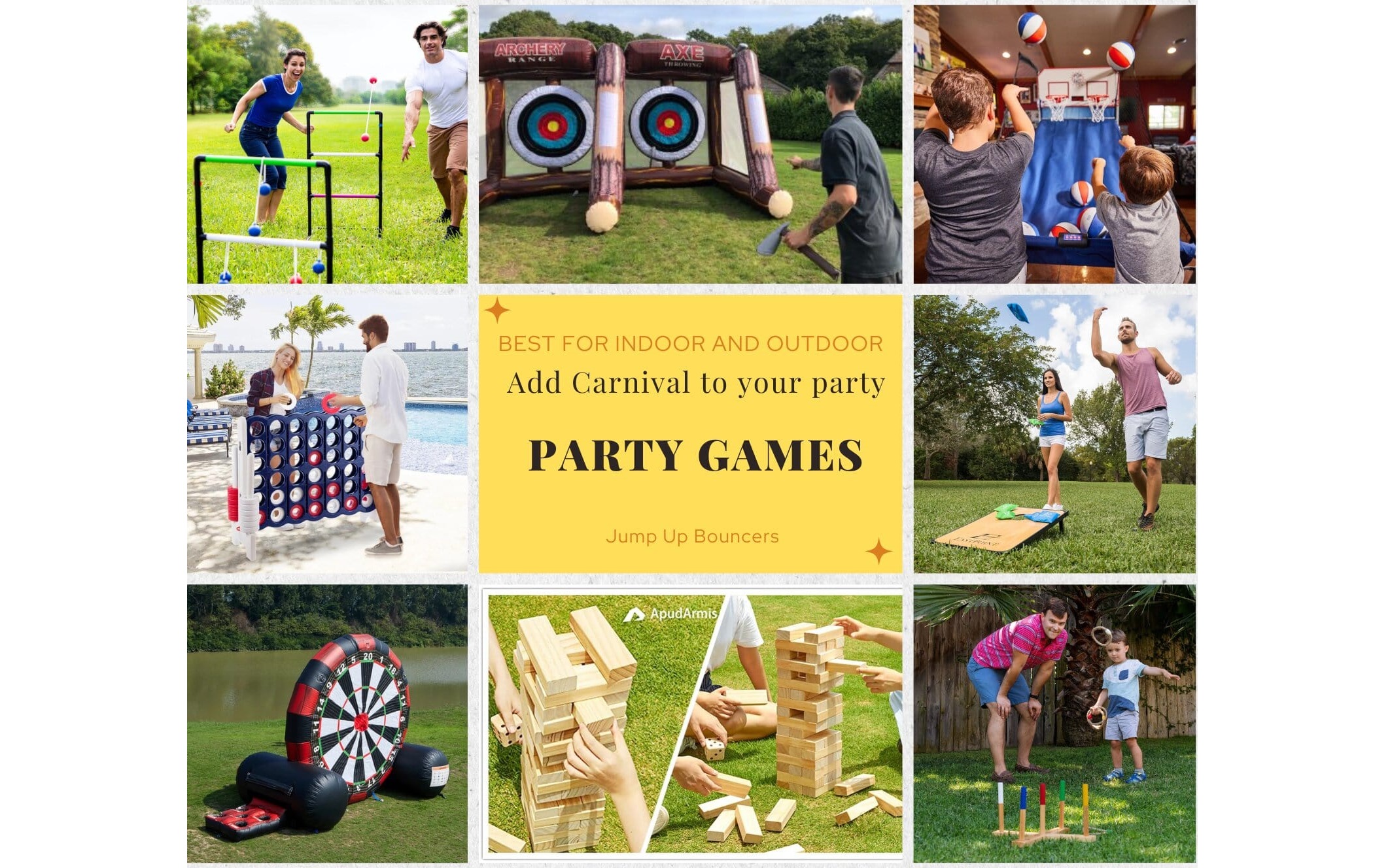 Yard Party Indoor and Outdoor Games for rent Winnipeg Manitoba
